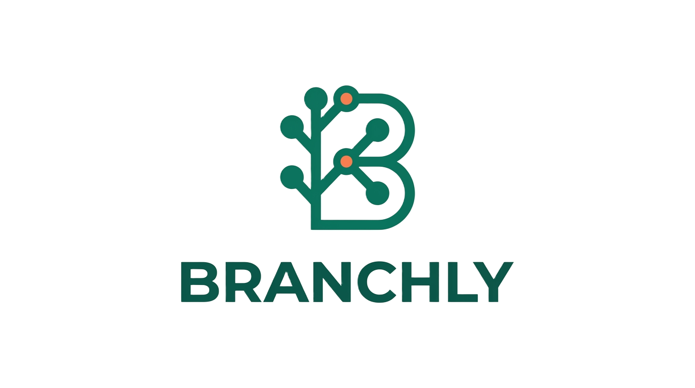 Branchly - custom branch systems logo