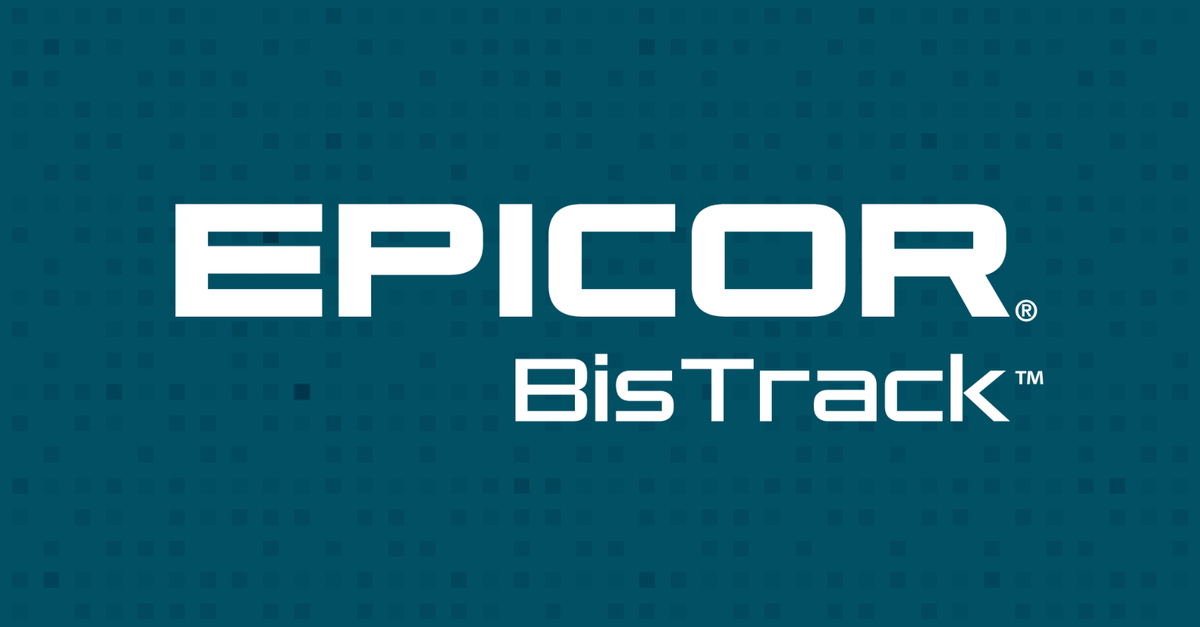 Epicor BisTrack ERP ERP system